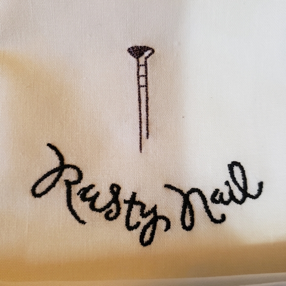 Pottery Barn Embroidered Cocktail Napkins Set - White - Picture 11 of 11